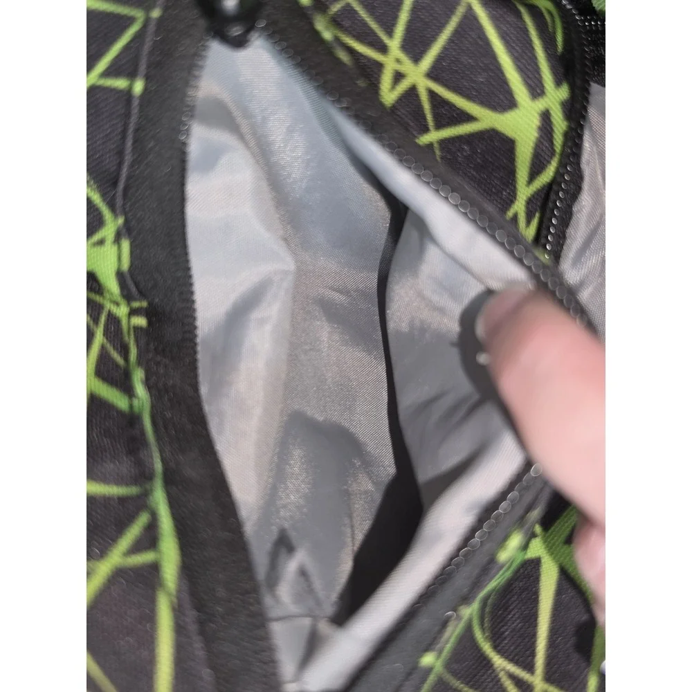 High Sierra Swerve 17 Computer Laptop Backpack Black Green Logo New 19X13